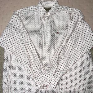 ARIAT MENS BUTTON DOWN SHIRT (XL)